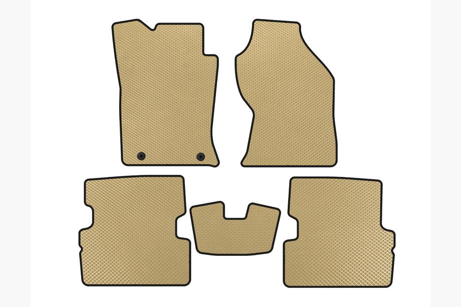 Ford Focus I 1998-2005 EVA Fußmatten (2001-2005, SW, Beige) Image