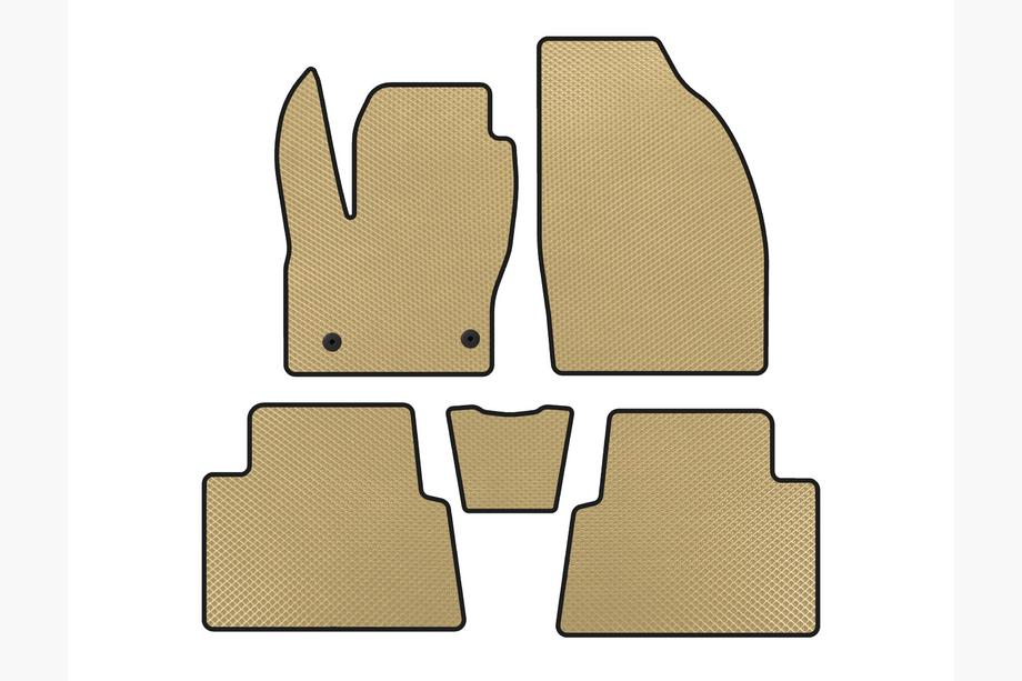 Ford Kuga 2008-2013 EVA Fußmatten (Beige) Image