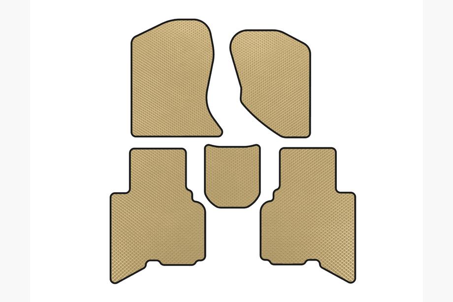GreatWall Haval/Hover H3 2005-2013 EVA Fußmatten (2010-2014, Beige) Image