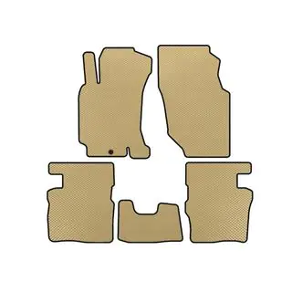 EVA Fußmatten (5-türig, Beige)