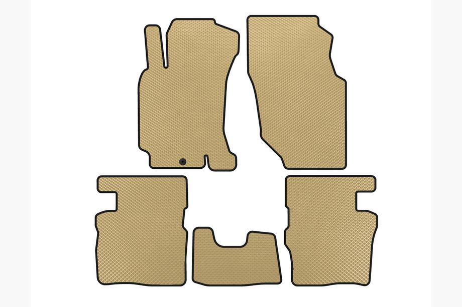 Honda HR-V 1998-2006 EVA Fußmatten (5-türig, Beige) Image