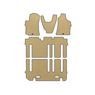 EVA Fußmatten (kompletter Innenraum, Beige) Hyundai H300, H1, Starex 2008-2020