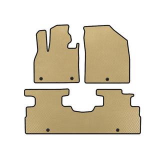 EVA Fußmatten (2 Reihen, 7-Sitzer, Beige)