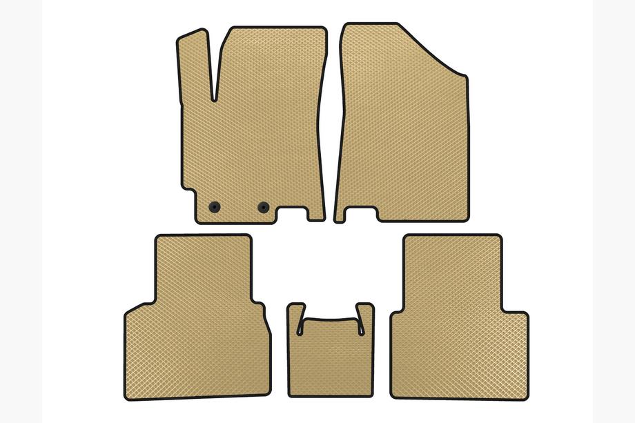 JAC J7 2018- EVA Fußmatten (Beige) Image
