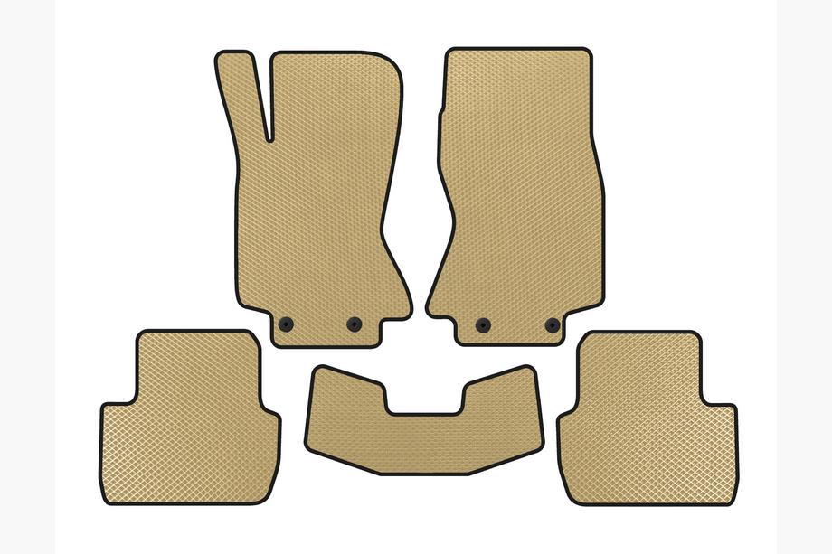 Jaguar S-Type 1999-2008 EVA Fußmatten (Beige) Image