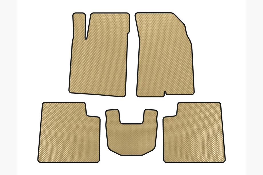 Kia Opirus 2003-2010 EVA Fußmatten (Beige) Image
