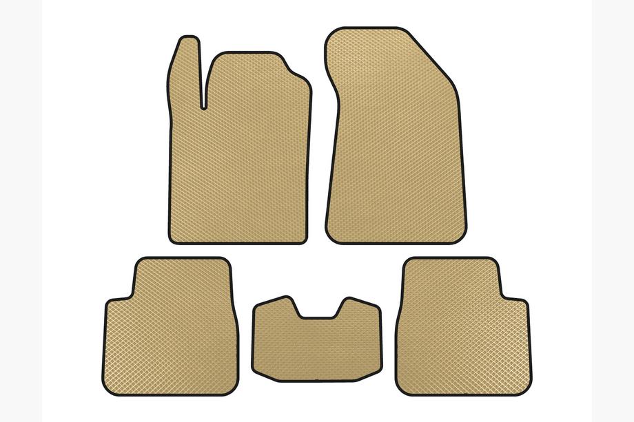 Lancia Delta 2008-2014 EVA Fußmatten (Beige) Image
