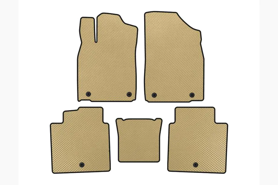 Lexus ES 2012-2018 EVA Fußmatten (2012-2015, SD, Beige) Image