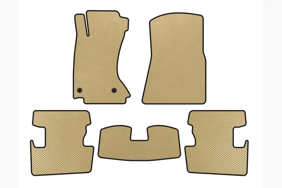 Lexus IS 2005-2013 EVA Fußmatten (Allrad, Beige) Image