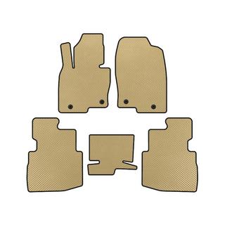EVA Fußmatten (2 Reihen, 7-Sitzer, Beige)