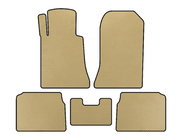 Mercedes E-class W124 1984–1997 EVA Fußmatten (SD, Beige) Foto 1