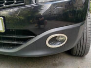 Nissan Qashqai 2010-2014 Nebelscheinwerfer Blenden nur aussen (2 Stk, Edelstahl) Foto 1