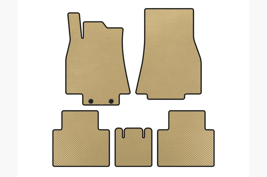 Mercedes B-class W245 2005-2011 EVA Fußmatten (Beige) Image