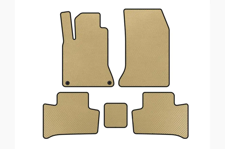 Mercedes B-class W246 2011-2018 EVA Fußmatten (2015-2018, Beige) Image