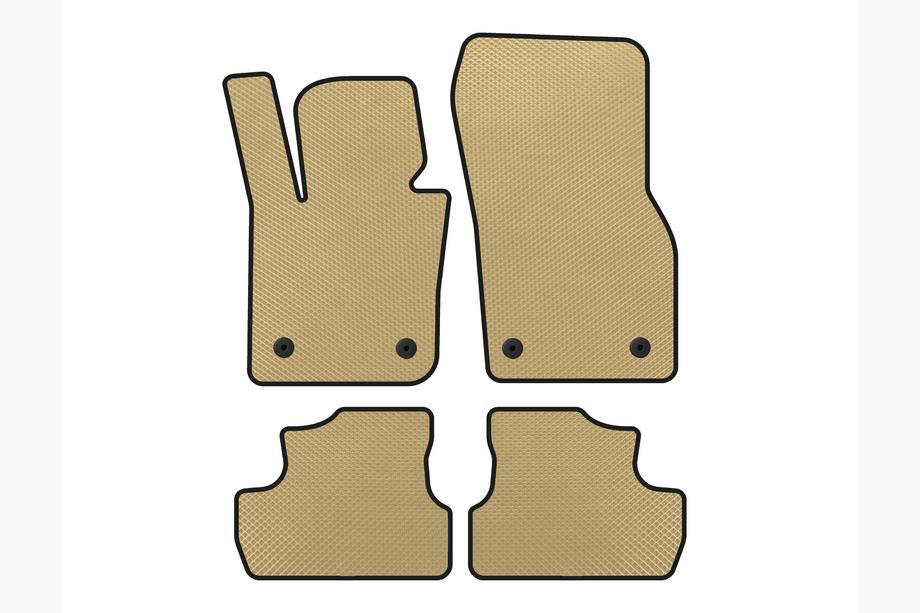 Mini Cooper F55/56/57 2014-2023 EVA Fußmatten (für S F56, Beige) Image