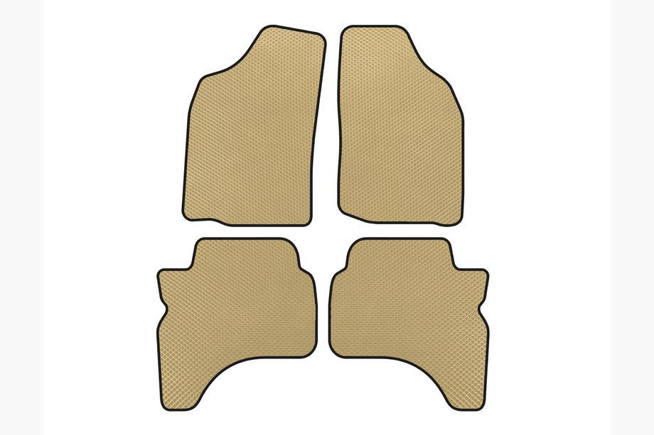Mitsubishi L200 1996-2006 EVA Fußmatten (Beige) Image