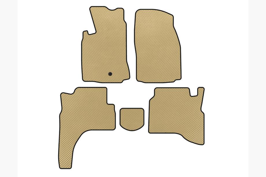 Mitsubishi Pajero Sport 1996-2007 EVA Fußmatten (Beige) Image