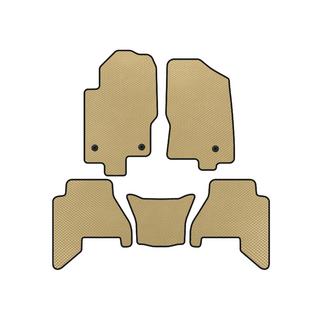 EVA Fußmatten V2 (2 Reihen, Beige)