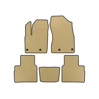 EVA Fußmatten (5-Sitzer, Beige)