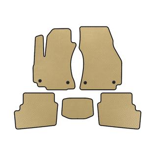 EVA Fußmatten (2 Reihen, 2003-2005, 7-Sitzer, Beige) Opel Zafira A 1998-2005
