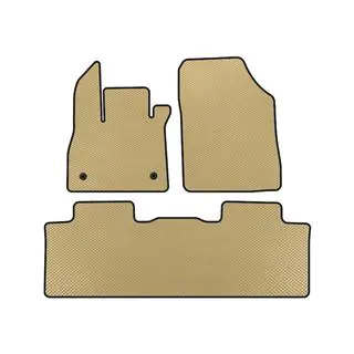 EVA Fußmatten (5-Sitzer, Beige)