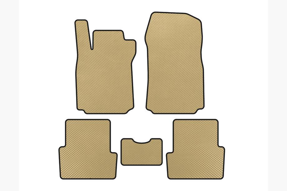 Renault Modus 2005-2012 EVA Fußmatten (Beige) Image