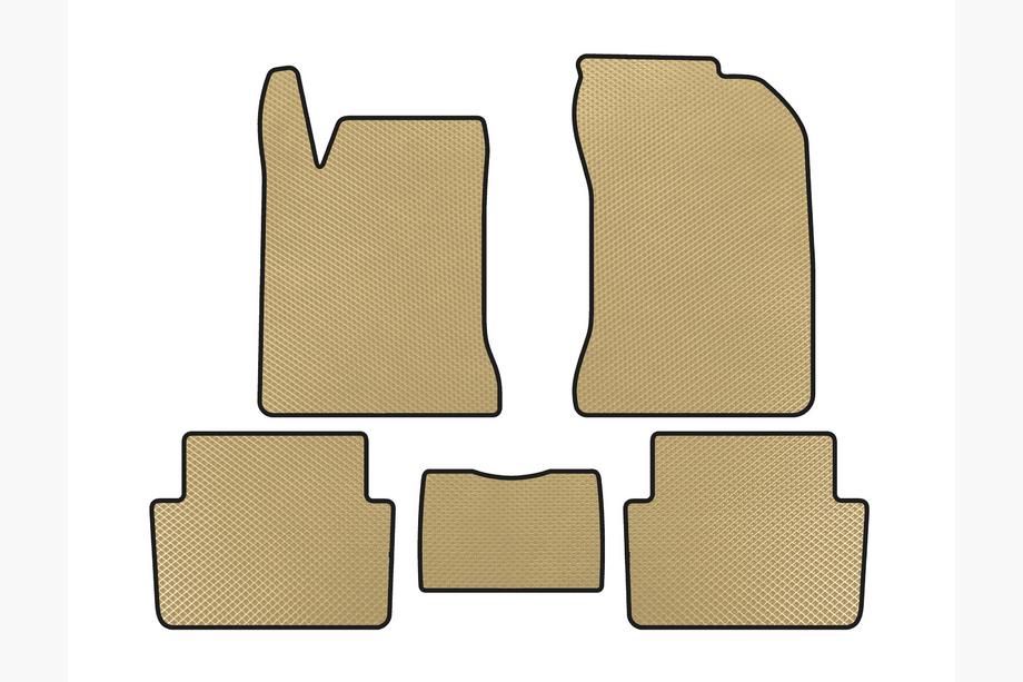 Renault Laguna 2001-2007 EVA Fußmatten (SW, Beige) Image