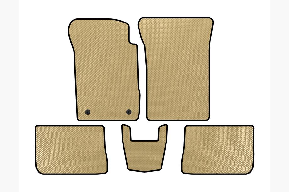 Renault Symbol 2008-2013 EVA Fußmatten (SD, Beige) Image