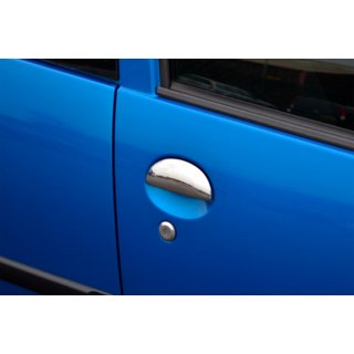 Chrom Türgriffblenden (4 Stk, Edelstahl) Toyota Aygo 2007-2014 Foto 4