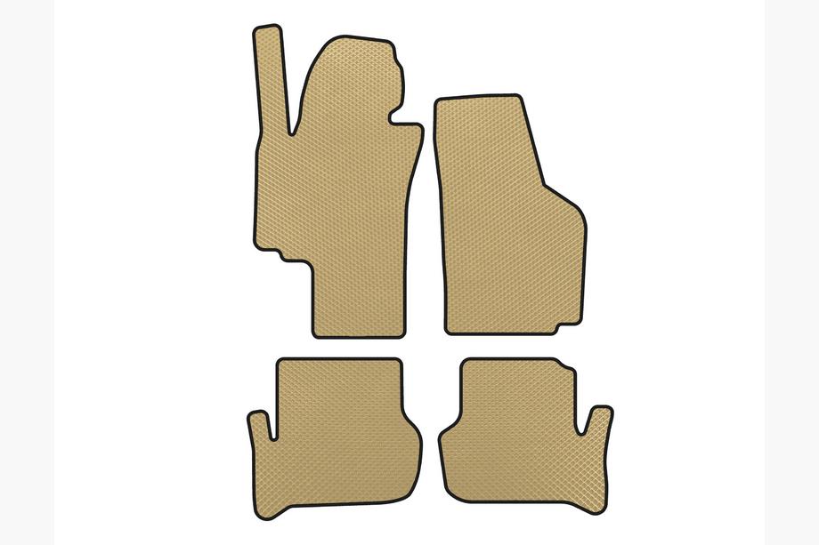Seat Toledo 2005-2012 EVA Fußmatten (Beige) Image
