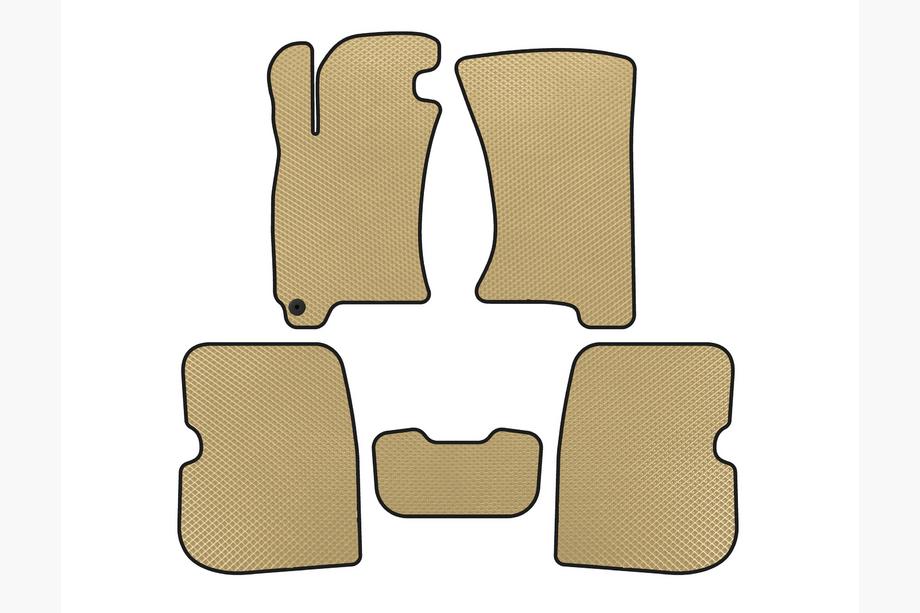 Subaru Forester 1997-2002 EVA Fußmatten (Beige) Image