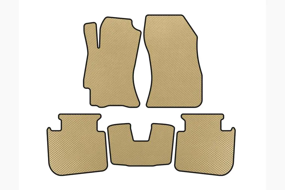 Subaru Legacy 2009-2014 EVA Fußmatten (2009-2013, SD, Beige) Image