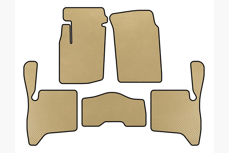 Suzuki Vitara 1998-2006 EVA Fußmatten (3-Türer, Beige) Image