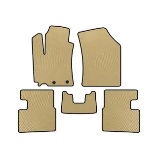EVA Fußmatten (HB, 5-Türer, Beige)