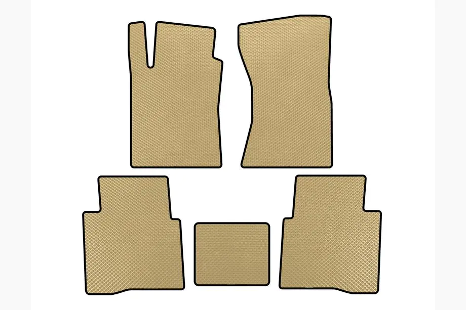 Toyota Fortuner 2006-2015 EVA Fußmatten (Beige) Image