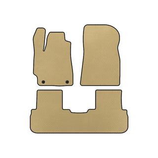 EVA Fußmatten (2 Reihen, Beige)