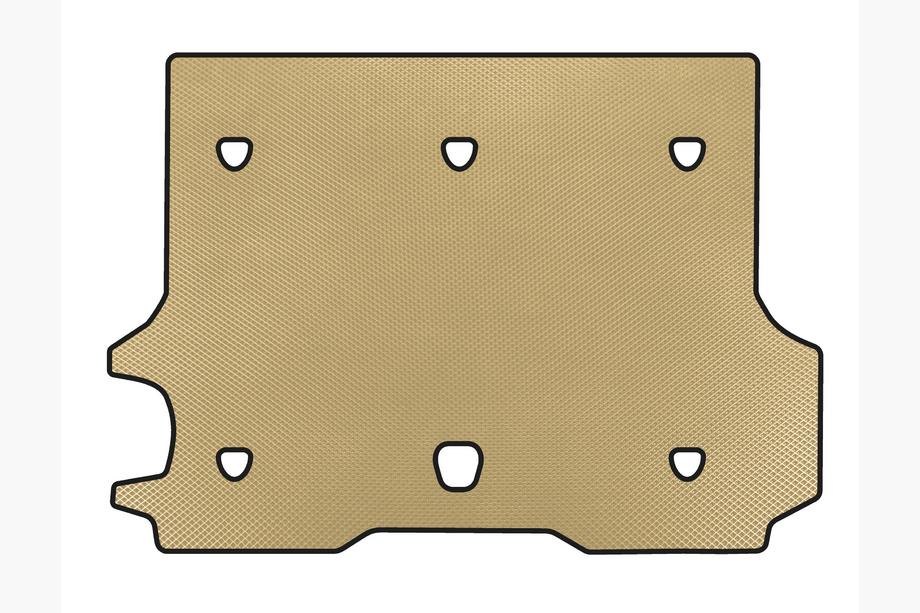 Chevrolet Trailblazer 2002-2012 EVA Kofferraummatte (Beige) Image