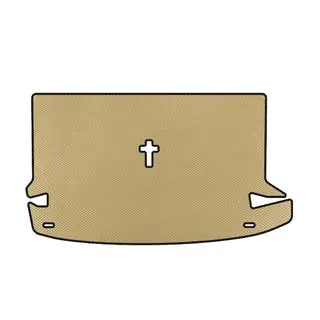 EVA Kofferraummatte (7-Sitzer, Beige)