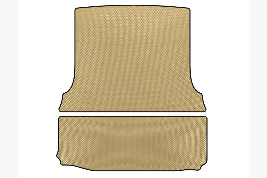 Fiat Fiorino/Qubo 2008-2024 EVA Kofferraummatte (Laderaum, Beige) Image