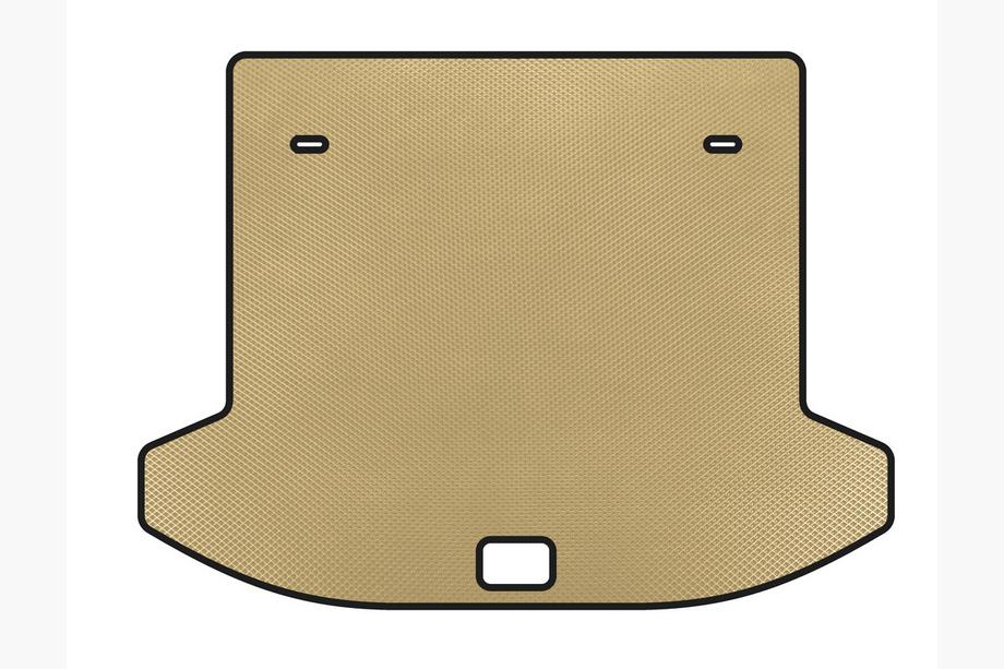 Jetour X70 2018- EVA Kofferraummatte (2 Reihen, Beige) Image