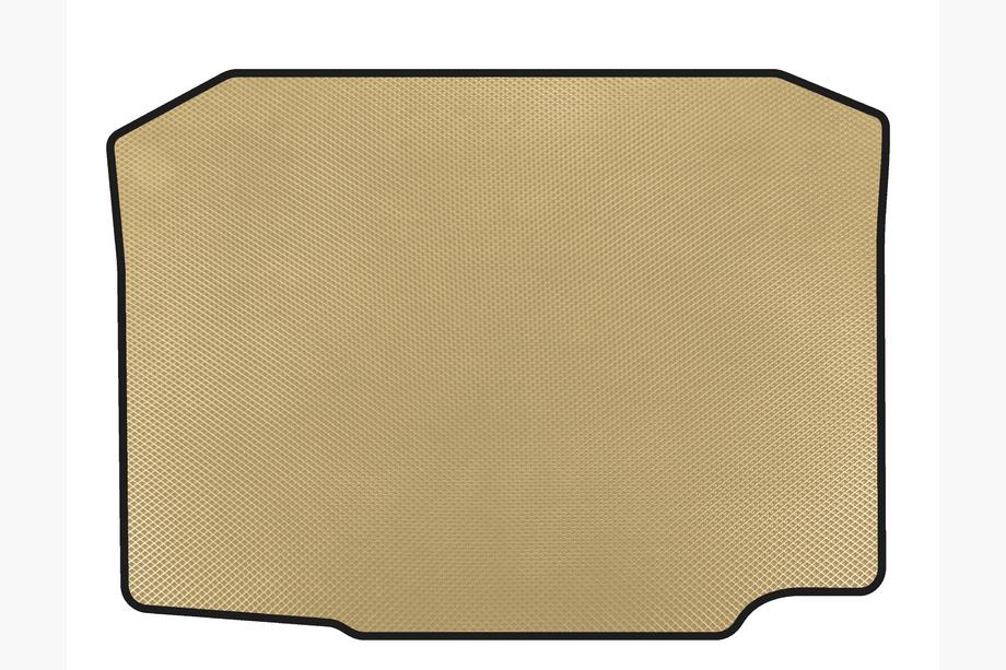 Seat Ibiza 2010-2017 EVA Kofferraummatte (2010-2012, HB, 5-Türer, Beige) Image