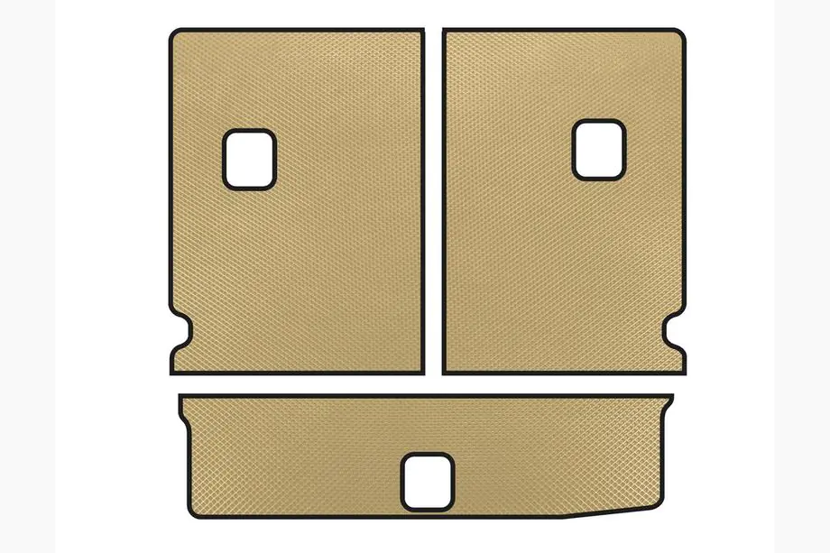 Chevrolet Orlando 2010-2018 Kofferraummatte V-1 (Beige) Image