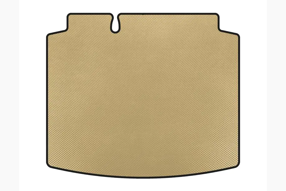Seat Leon 2005-2012 Kofferraummatte (HB, 5-türig, Beige) Image
