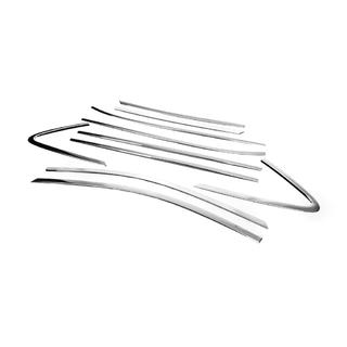 Chrom Fensterumrandung Set (10-tlg, Edelstahl) Hyundai IX-35 2010-2015 Foto 4