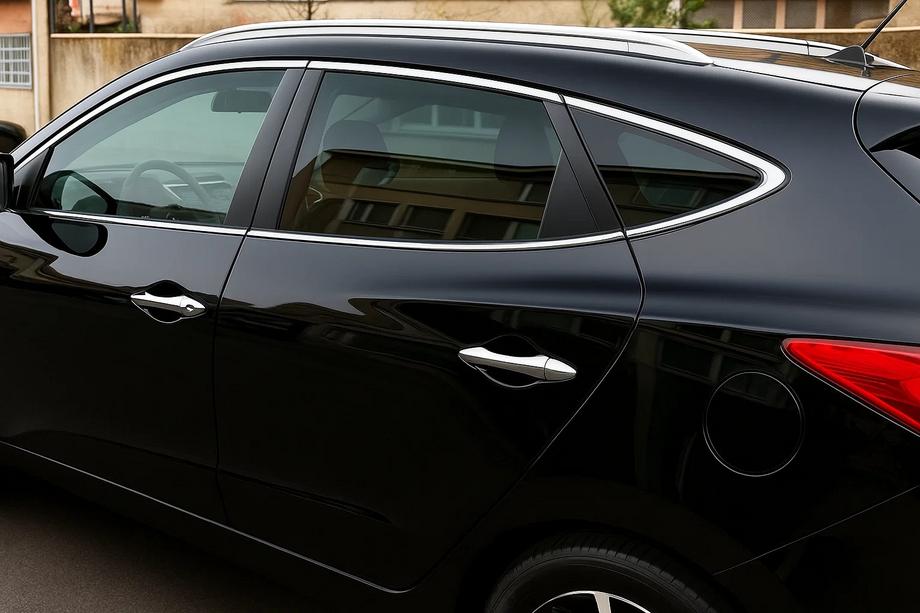 Hyundai IX-35 2010-2015 Chrom Fensterumrandung Set (10-tlg, Edelstahl) Image