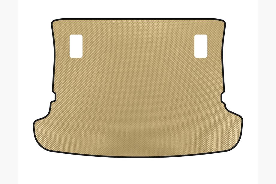 Toyota Corolla Verso 2004-2009 Kofferraummatte EVA (7-Sitzer, Beige) Image