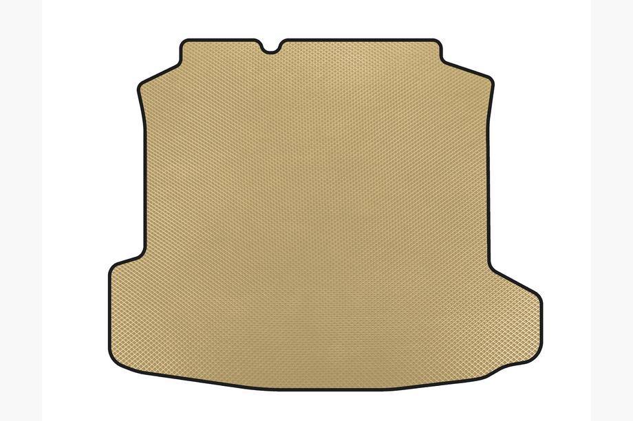Volkswagen Polo 2010-2017 Kofferraummatte EVA (SD, Beige) Image