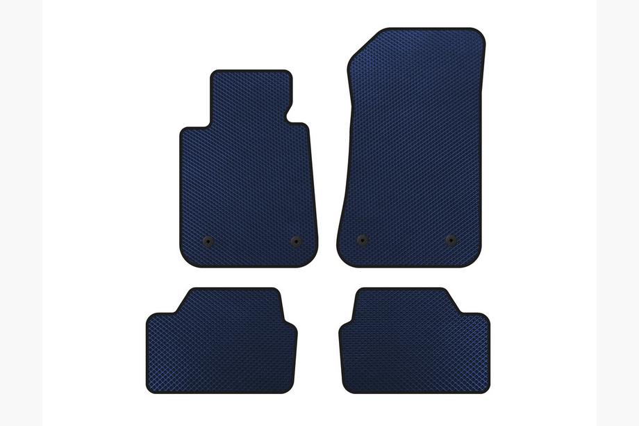 BMW 1 Series E81/E82/E87/E88 2004-2011 EVA Fußmatten (Blau) Image