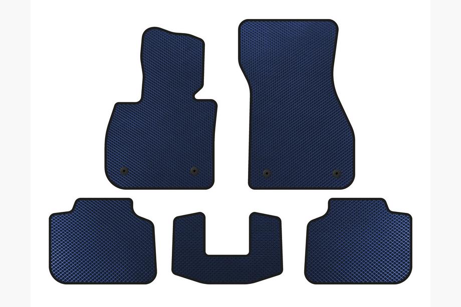 BMW X1 F48 2015-2022 EVA Fußmatten (Blau) Foto 1