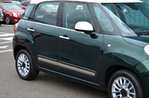 Fiat 500/500L 2013-2022 Fensterleisten Chrom (6 Stk, Edelstahl) OmsaLine - Italienischer Edelstahl Foto 3